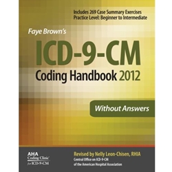 FAYE...ICD-9-CM CODING HDBK,W/O ANSWERS
