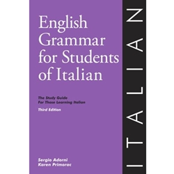 ENGLISH GRAMMAR FOR STUDENTS OF ITALIAN