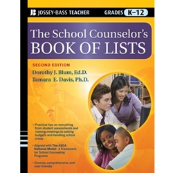 SCHOOL COUNSELOR'S BOOK OF LISTS