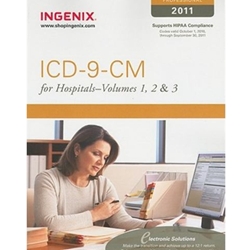 ICD-9-CM PRO.F/HOSP.'11,V.1,2+3