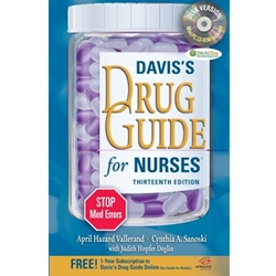 PK3 DAVIS'S DRUG GUIDE FOR NURSES W/CD+ACCESS