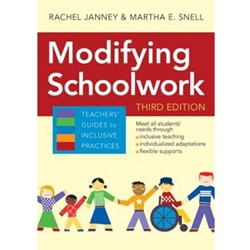 MODIFYING SCHOOLWORK: TEACHER'S GUIDE TO INCLUSIVE PRACTICES