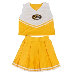 Pets First Missouri Tigers Cheerleading Outfit 