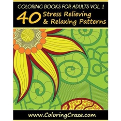 Coloring Books for Adults Vol.1 Stress Relieving & Relaxing Patterns