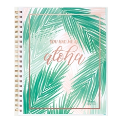Mead Palm Tree Weekly/Monthly 2019-2020 Planner