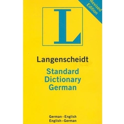 STANDARD ENGLISH GERMAN DICTIONARY