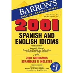2001 SPANISH+ENGLISH IDIOMS