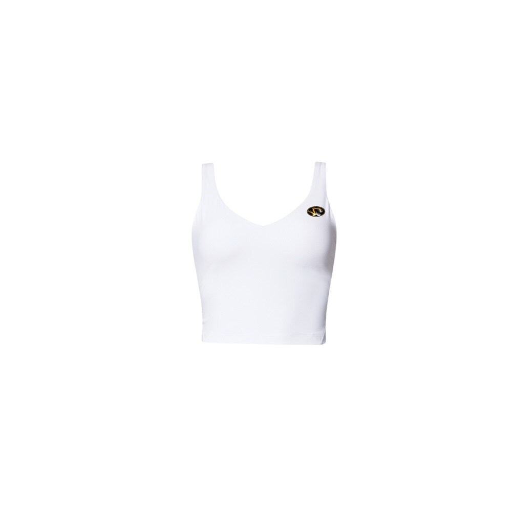 White Mizzou lululemon Align Tank Top