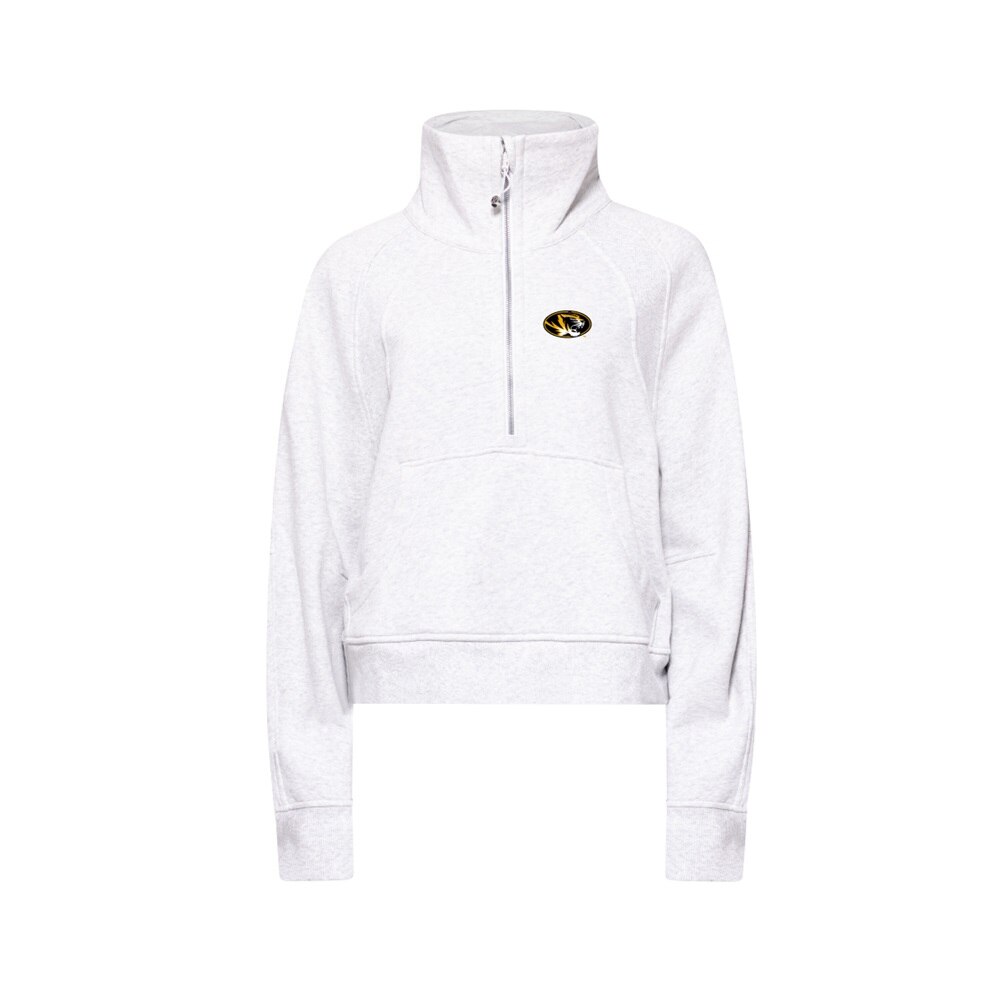 PERVERZU スエット Grey Mizzou | lululemon Funnel Neck Half Zip Oversized Sweatshirt