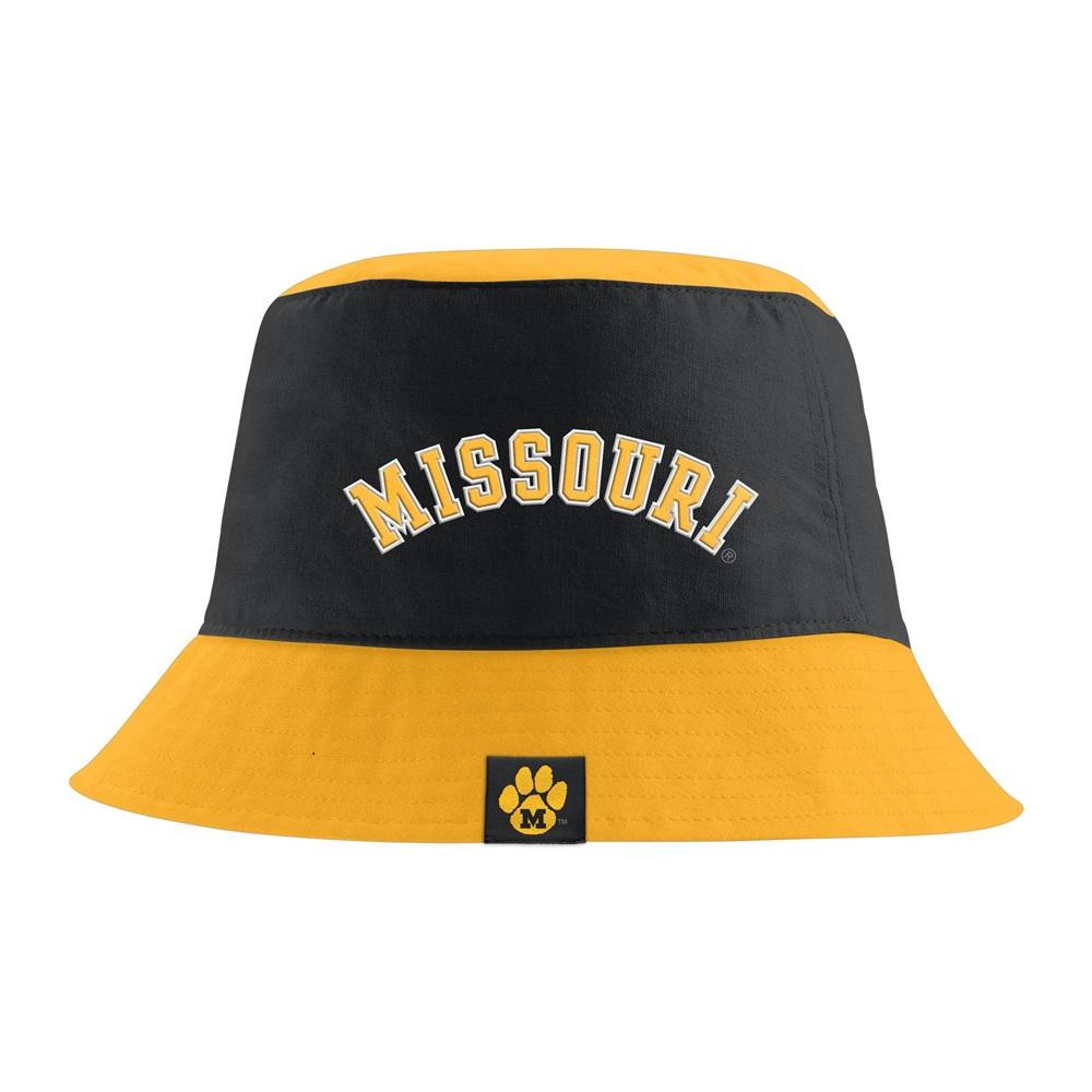 Black and Gold Nike Missouri Bucket Hat | The Mizzou Store