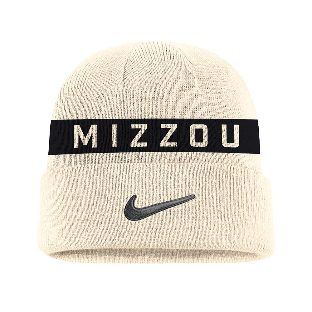 white nike beanie hat