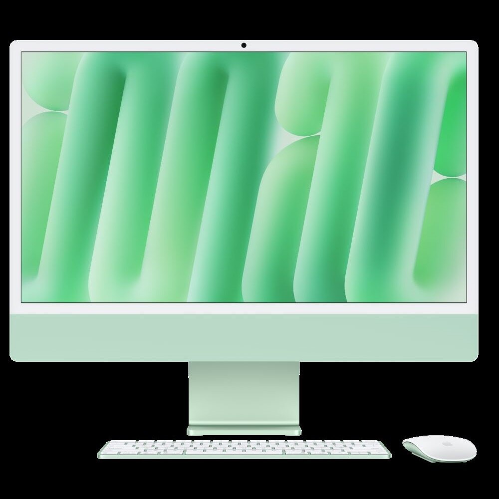 iMac 24インチ M1 2021 8GB 512GB A2438 グリーン Apple iMac 24'' Retina 4.5K Display PC, M1 Chip, With 8 Core CPU, 8