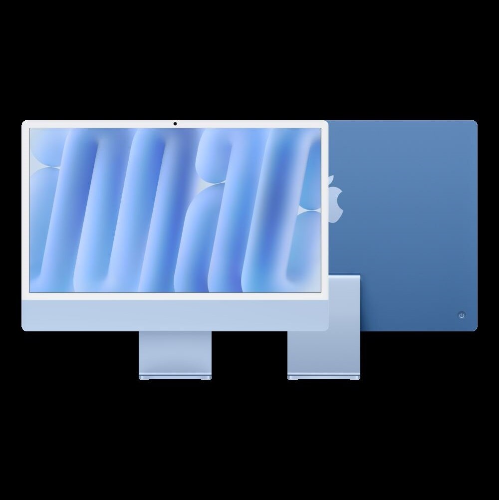 Apple - iMac 24-inch All-in-One - M4 chip - Built for Apple