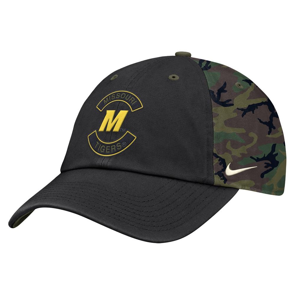 三越 mitsukoshi Teibow hat Black and Camo Nike Missouri Tigers Adjustable Hat | The Mizzou Store