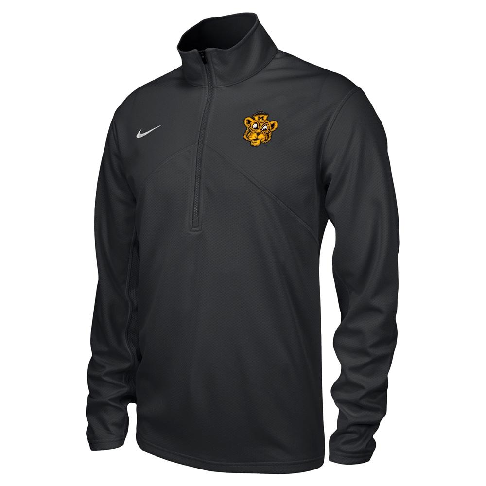 Black Nike Vault Beanie Tiger 1/4 Zip DriFit Sweatshirt | The