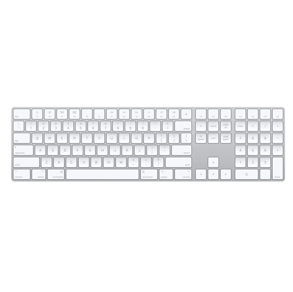 Apple - Magic Keyboard full size with Numeric Keypad (Lightning