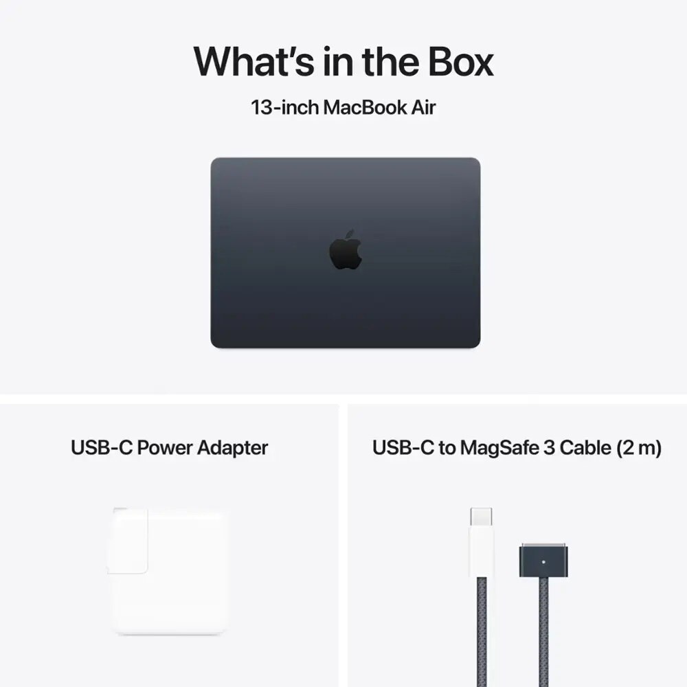 Apple - MacBook Air 13-inch Apple M4 chip Built for Apple