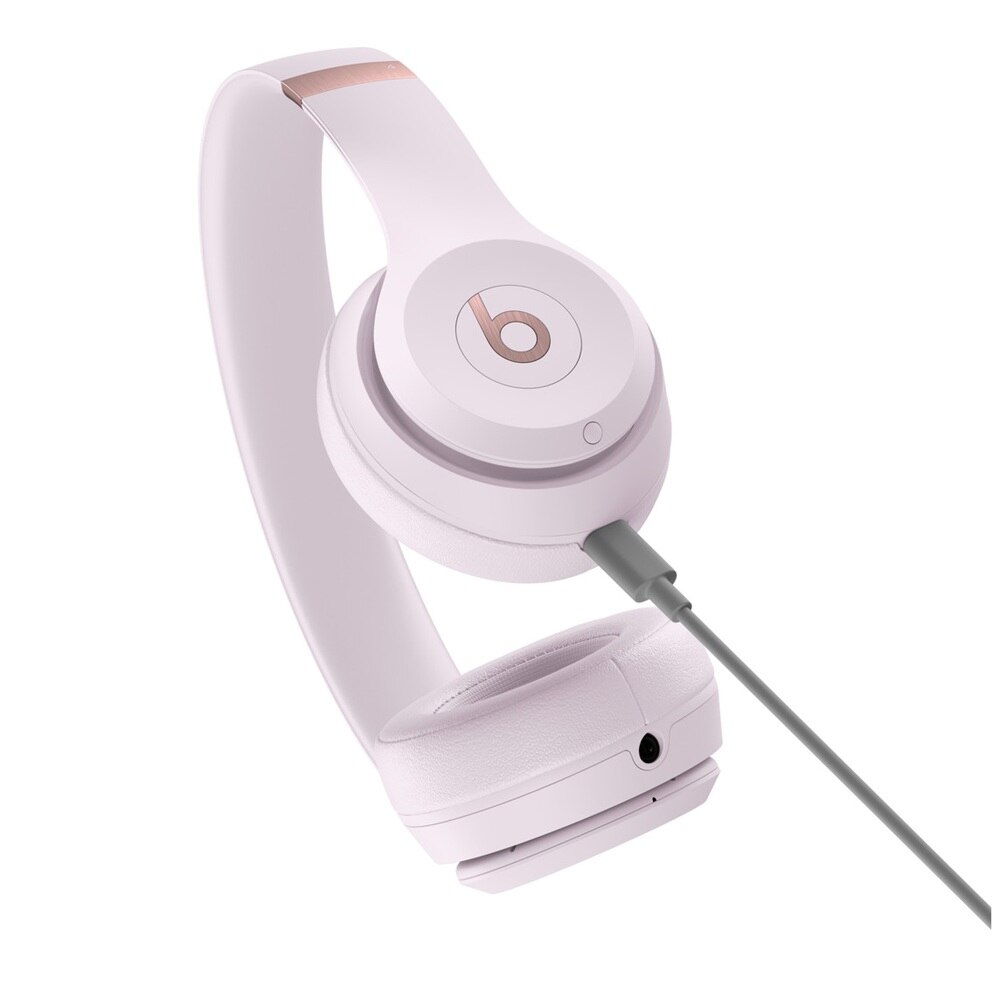 Cloud Pink Beats Solo 4 — On-Ear Wireless Headphones | The Mizzou