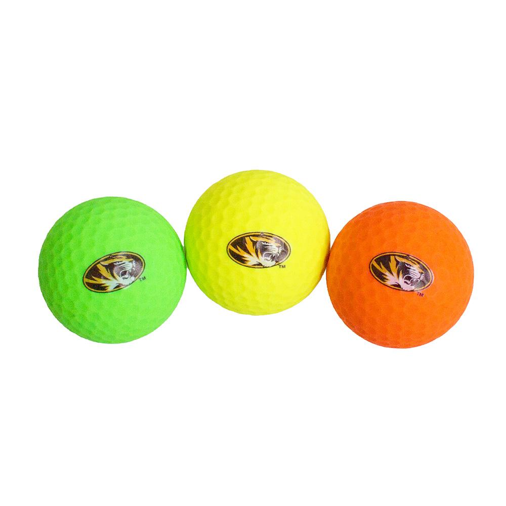 Green, Yellow and Orange Team Effort Oval Tigerhead 3 Pack Golf