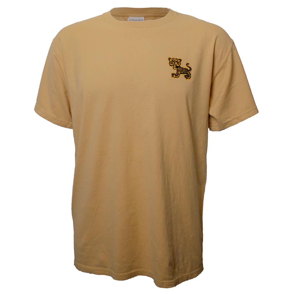Artisan Gold Comfort Wash Baby Tiger Left Chest Embroidery Tee