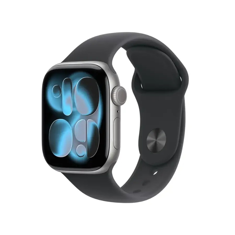 Apple Watch Series 11 GPS 42mm Space Gray Aluminum Case with Black