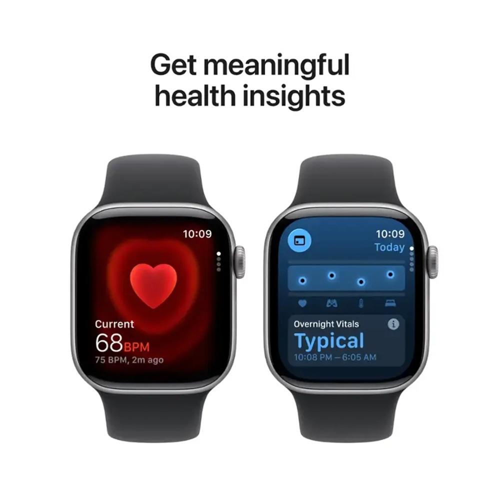 Apple Watch Series 11 GPS 42mm Space Gray Aluminum Case with Black