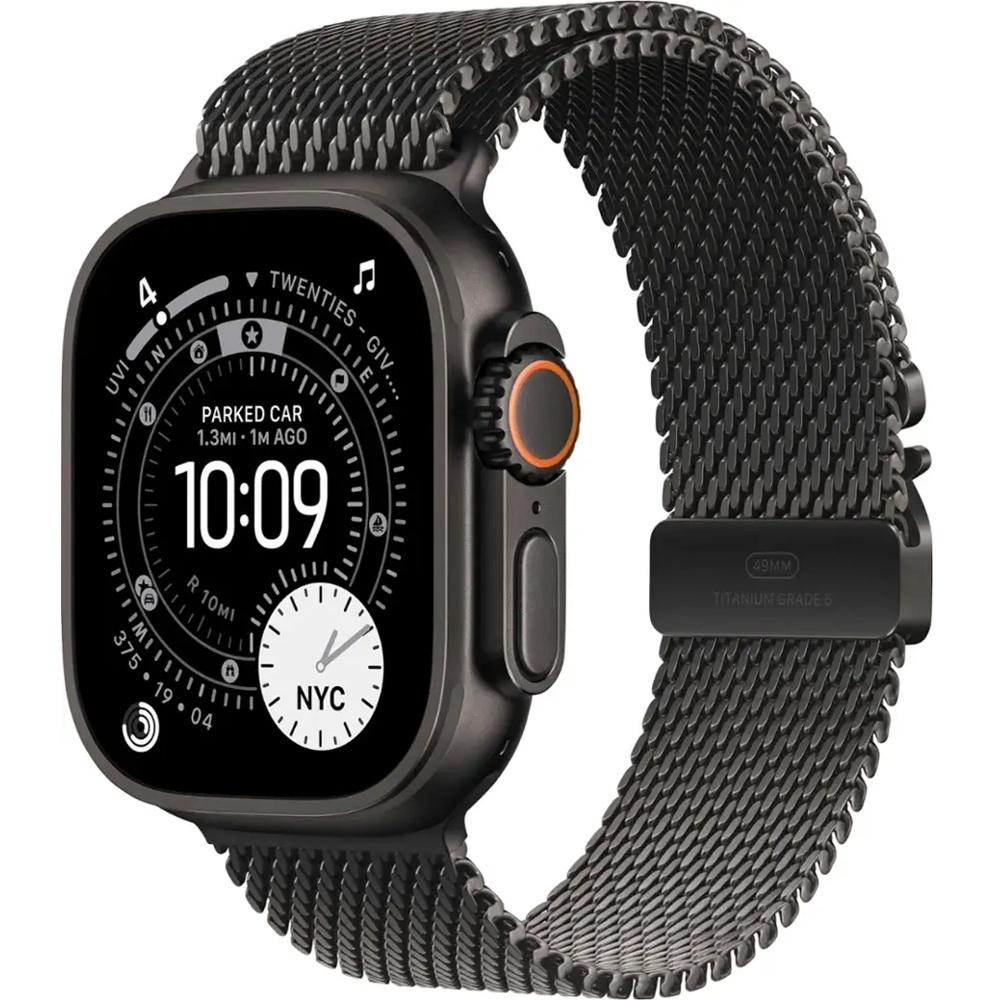 Apple Watch Ultra 3 GPS + Cellular 49mm Black Titanium Case with