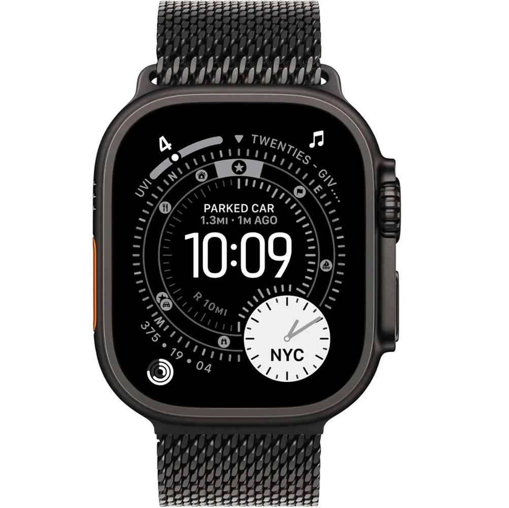 Apple Watch Ultra 3 GPS + Cellular 49mm Black Titanium Case with