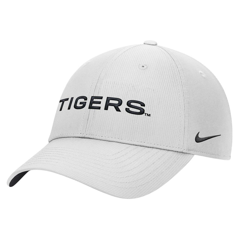 TIGERS キャップ ホワイト White Nike Tigers Oval Tiger Head Adjustable Hat | The Mizzou Store