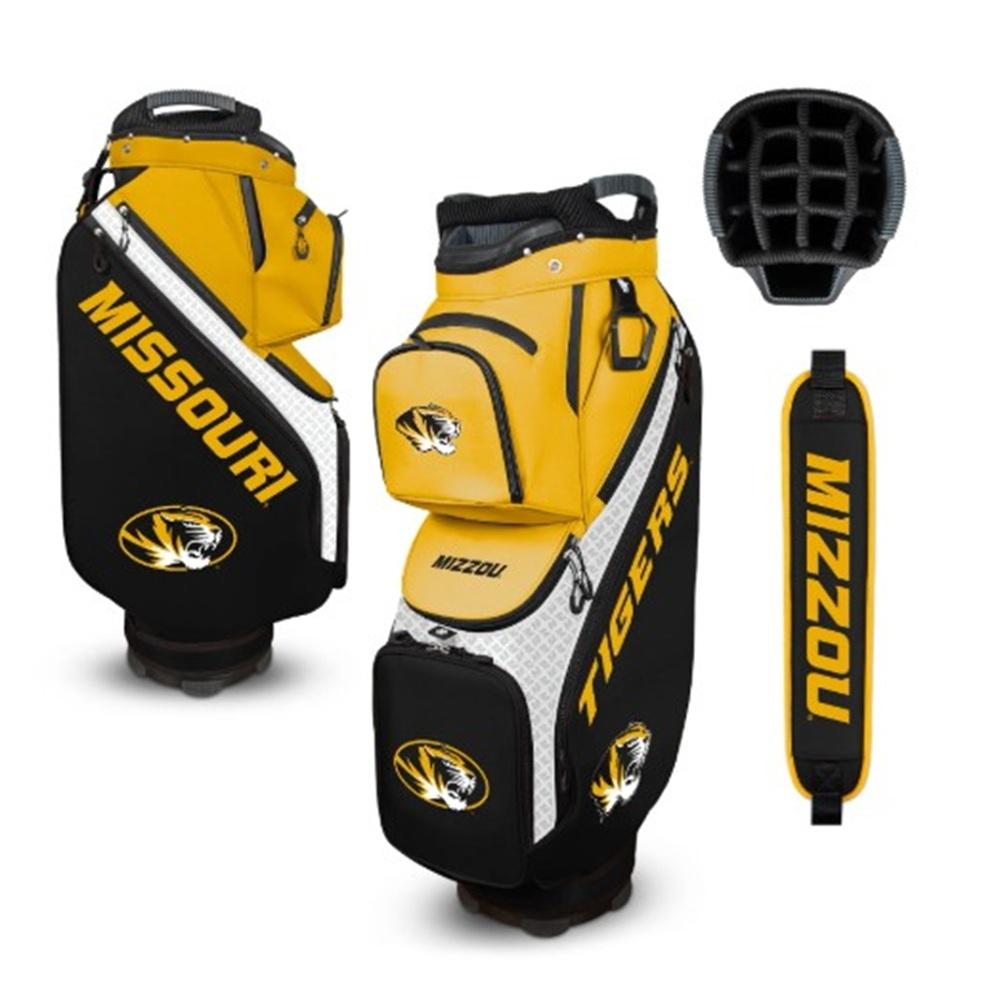 Black and Gold Missouri Tigers Clubhouse Cooler Cart Golf Bag