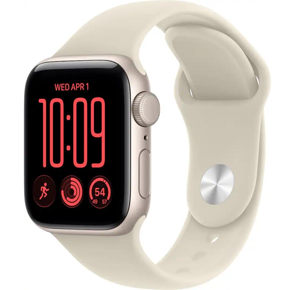 Apple Watch SE 3 (GPS) 40mm Aluminum Case with Sand Sport Band - S
