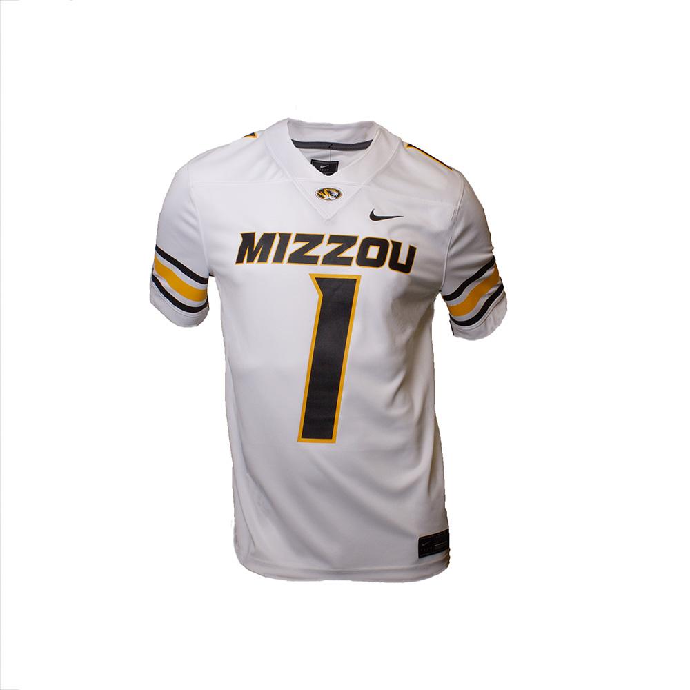 White Nike Mizzou Replica Football Jersey | The Mizzou Store