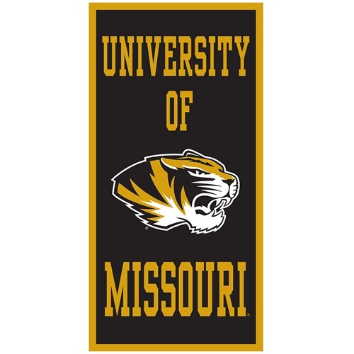 University Of Missouri Gartenflagge – Tiger MU Mizzou Design – 100% Polyester, Doppelseitig Bedruckt