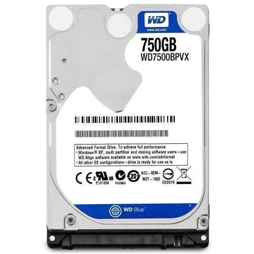 WD Blue 750GB Mobile Hard Disk Drive | The Mizzou Store