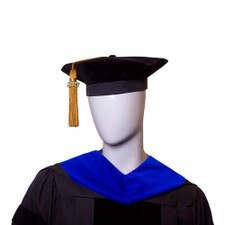 Deluxe Old Gold PHD Tassel with Year Charm