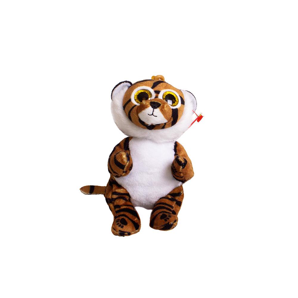 Orange/Black/White Ty Beanie Bellies Clip Clawdia Tiger | The